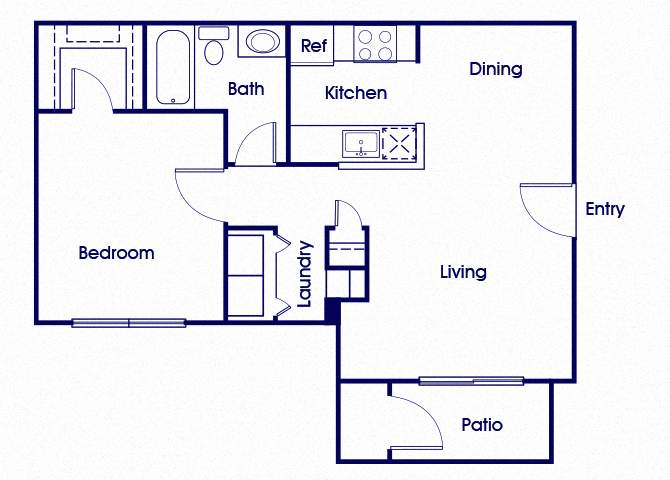 Suite A Floorplan